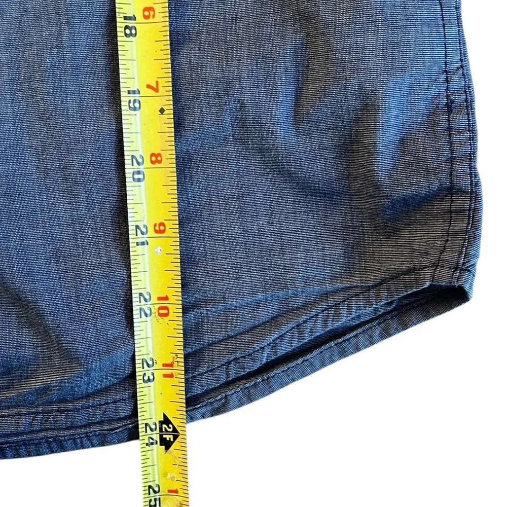 Old Navy | Boy’s Button-down Shirt Blue Chambray sz XL